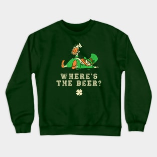 Where's the Beer? Crewneck Sweatshirt